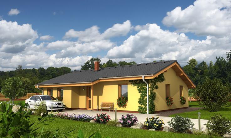 projekt domu BUNGALOW 111